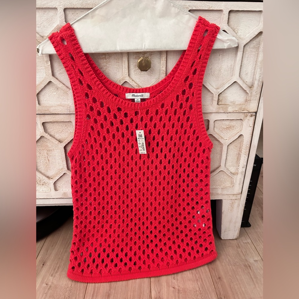 NWT Madewell Crochet Top
